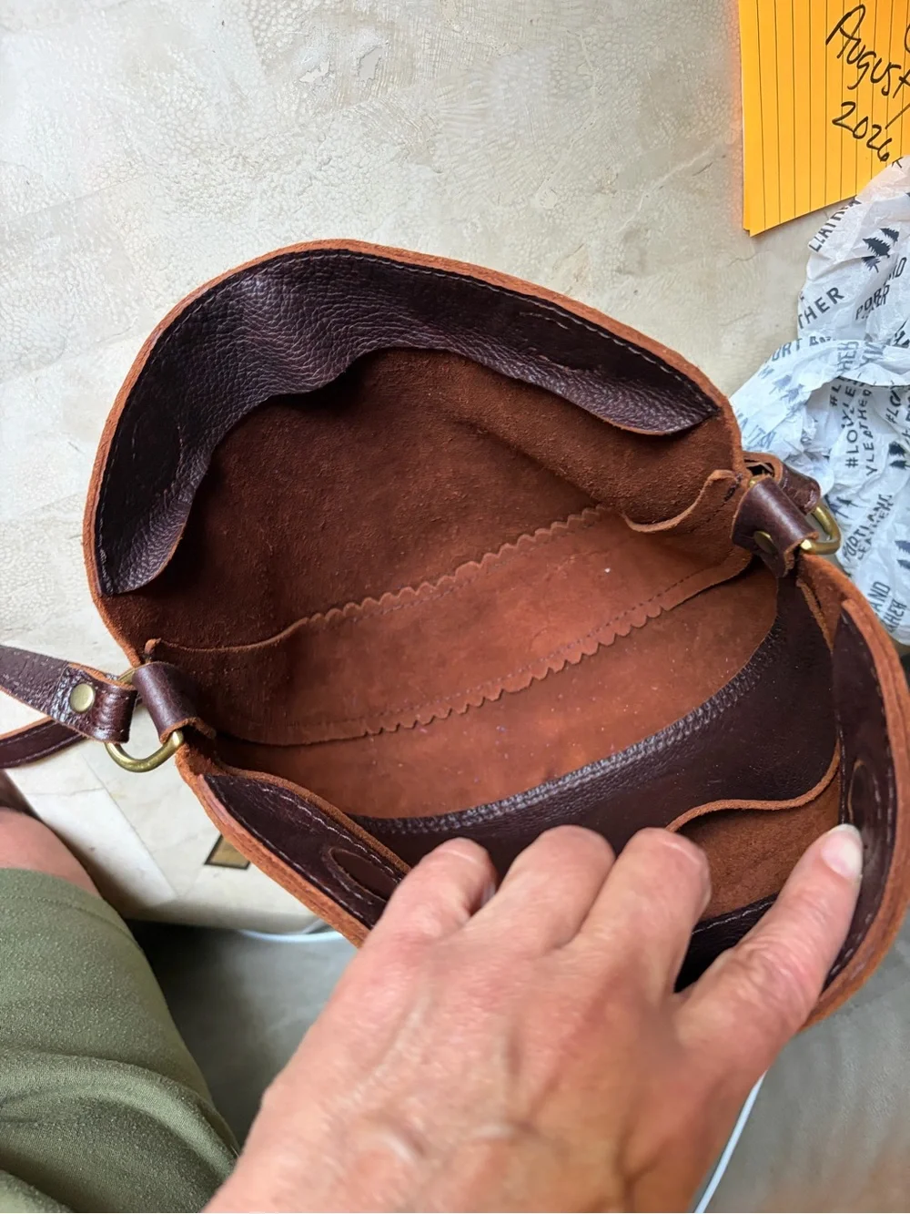 Portland Leather timeless brown